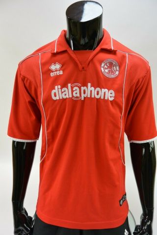 2002 - 04 Errea Middlesbrough Fc Home Shirt Size M (adults)