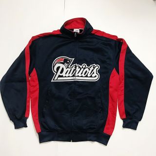 Vintage 90s England Patriots Jacket Size Medium Or Size 48