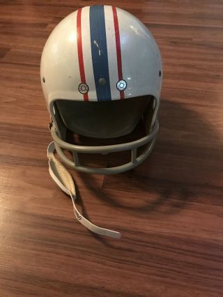 Vintage Houston Oilers Rawlings Football Helmet Nfl Size Medium.