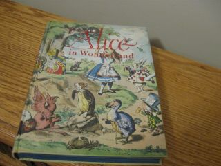 ALICE IN WONDERLAND BY LEWIS CARROLL 1946 ILLUSTRATED JUNIOR LIBRARY EDITION 3