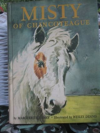 Misty Of Chincoteague By Marguerite Henry 1964 Edition Hc