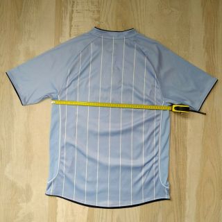 Manchester City 2007/2008 Le Coq Sportif Home Football Shirt Vintage Blue M 3