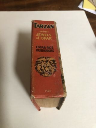 VINTAGE BIG LITTLE BOOK TARZAN AND THE JEWELS OF OPAR BY EDGAR RICE BURROUGHS 2