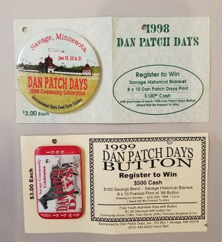 Dan Patch Harness Horse Racing Collectibles,  Pin - backs,  Badges,  Postcards,  Pins 3