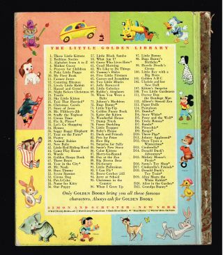 LGB A Day At The Beach 110 A ed 1951 Little Golden Book 2