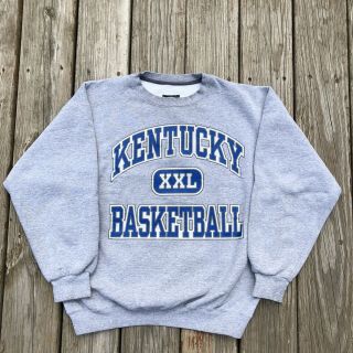 Starter University Of Kentucky Basketball Sweatshirt Vtg 90s