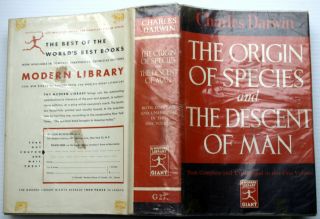 Modern Library G27 Charles Darwin The Origin Of Species And The Descent Of Man