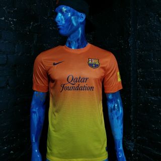 Barcelona Jersey Away Football Shirt 2012 - 2013 Nike 478326 - 815 Mens Size M