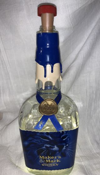 University Of Kentucky Lighted Makers Mark Bottle