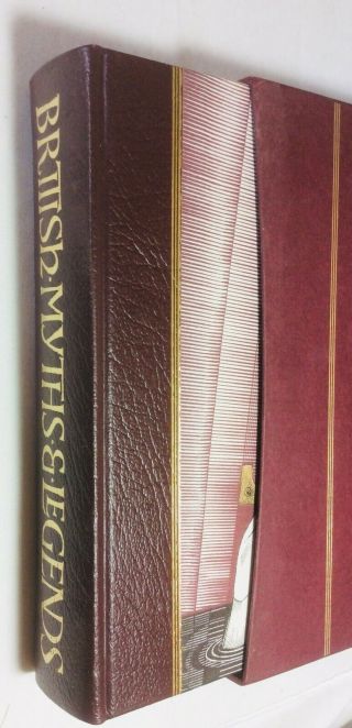 Barber: British Myths & Legends,  Folio Society,  1999,  2nd,  Fine In Slipcase