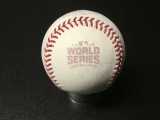 2016 World Series Rawlings Official Major League Baseball Pink Some Wear