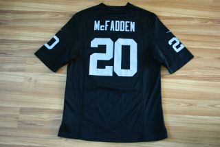 Nfl Nike Oakland Raiders Football Darren Mcfadden 20 Limited Jersey Medium Rare
