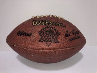 Bowl Xxix 29 Authentic Wilson Nfl Game Football - 49ers Vs Chargers