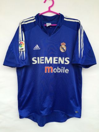 Real Madrid 2004 2005 Adidas Third Football Soccer Shirt Jersey Camiseta Spain