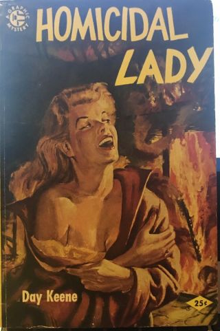 Homicidal Lady By Day Keene Graphic Mystery 87 Rare