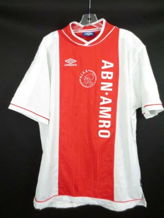 Ajax Amsterdam 1993 - 94 Home Football Shirt Soccer Jersey Vintage Umbro Xl [5 - 10]