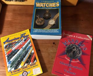 Guide To Watches By Cooksey Shugart,  Marbles By Everett Grist,  American Flyer Tr
