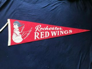 Rochester Red Wings Pennant From The 1960s.