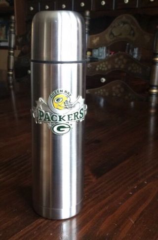 Green Bay Packers Nfl Insulated Stainless Steel Sport Thermal Coffee Tumbler