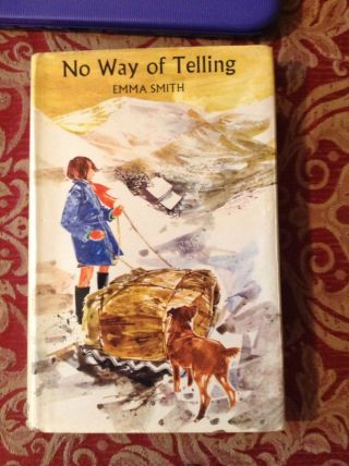 No Way Of Telling Hbgj By Emma Smith First Edition 1972 The Bodley Head