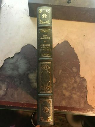 The Yearling By Marjorie Rawlings,  1983 Franklin Library Edition,  Leather