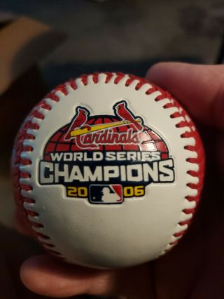 2006 World Series Champions St.  Louis Cardinals Rawlings Baseball Ball