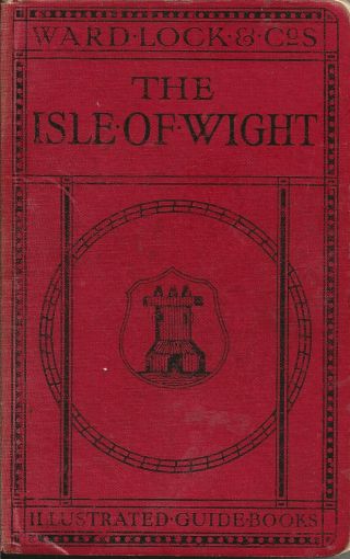 Ward Lock Red Guide - The Isle Of Wight - 1920/21 - 19th Edition - Maps & Plans