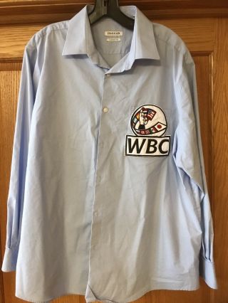 Wbc World Boxing Council Boxing Ring Patch & Shirt From The Movie Creed Ii