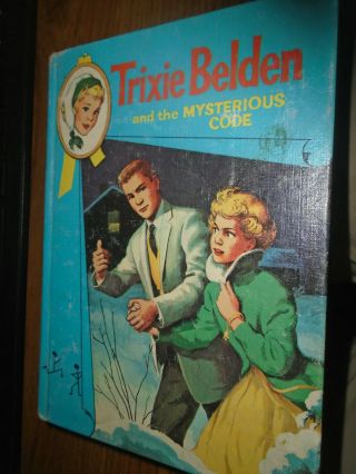 Trixie Belden 7 The Mysterious Code Cameo Edition Hardcover Book