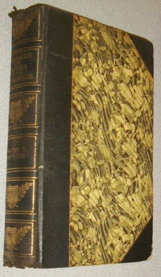 1908 Messages & Papers Of Presidents James Monroe John Q.  Adams Andrew Jackson