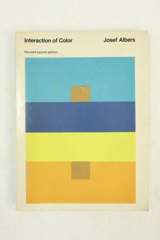 Josef Albers Interaction Of Color Classic Bauhaus Color Theory Design Book 1975