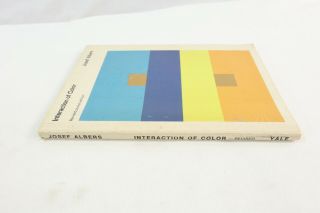 Josef Albers INTERACTION OF COLOR Classic BAUHAUS Color Theory Design Book 1975 2
