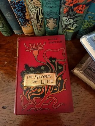 The Storm Of Life,  Hesba Stretton,  Religious Tract Society,  Decorative Book