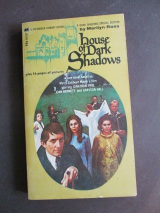House Of Dark Shadows (1970,  1st) With 16 Pages Of Pictures From The Movie