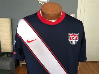 Nike Usa Soccer 2010 Fifa World Cup Dri Fit Jersey Size Medium
