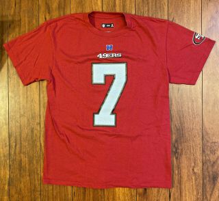 Colin Kaepernick Jersey T - Shirt Nfl Team Apparel San Francisco 49ers Men Medium