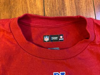 Colin Kaepernick Jersey T - Shirt NFL Team Apparel San Francisco 49ers Men Medium 2