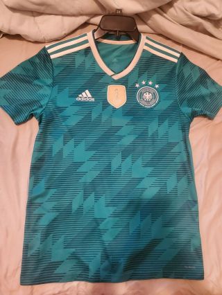 2018 World Cup Adidas Men’s Germany Soccer Home Jersey Small Size