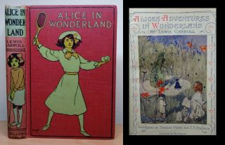 C1908 Alice In Wonderland Charles Pears,  T.  H Robinson Lewis Carroll Rare Book