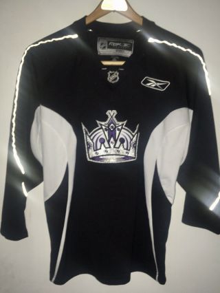 Reebok CCM LA Kings Hockey Jersey Youth Size L 12/14 Sewn Patches Minty 2