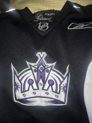 Reebok CCM LA Kings Hockey Jersey Youth Size L 12/14 Sewn Patches Minty 3
