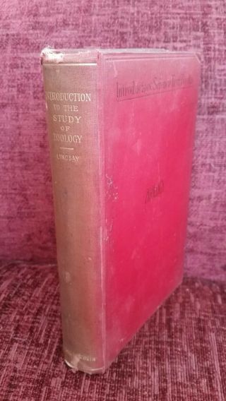 1895 Hardback An Introduction To The Study Of Zoology By B.  Lindsay 124 Illust.