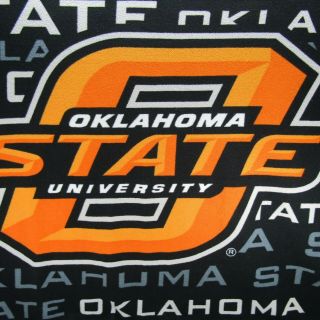 Oklahoma State University Fleece Throw Blanket 48 
