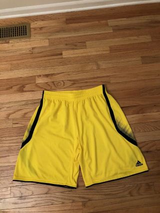 Michigan Wolverines Ncaa 2013 Adidas Men’s Game Style Basketball Shorts Size Xl