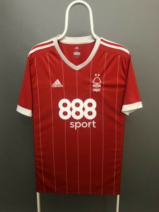 Nottingham Forest 2017 2018 Home Football Shirt Adidas Size Xl Red Jersey
