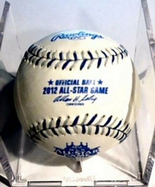 2012 All Star Game Official Mlb Rawlings Baseball Kansas City
