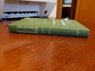 The Technique Of Orchestration 2nd Edition By Kent Kennan 1970 3
