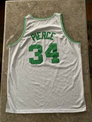 Paul Pierce - Boston Celtics - White 34 Basketball Jersey - Very Good - Big 3x??