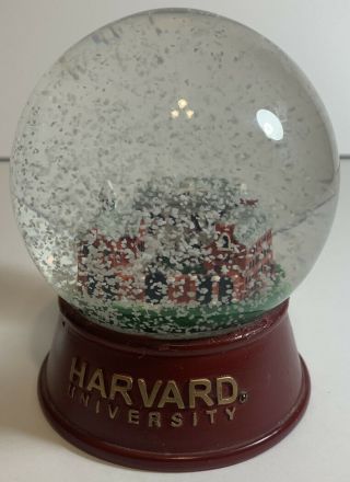 Harvard University Snow Globe Ivy League College