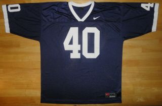 Penn State Nittany Lions 40 Nike Blue Football Jersey - Adult 2xl Xxl